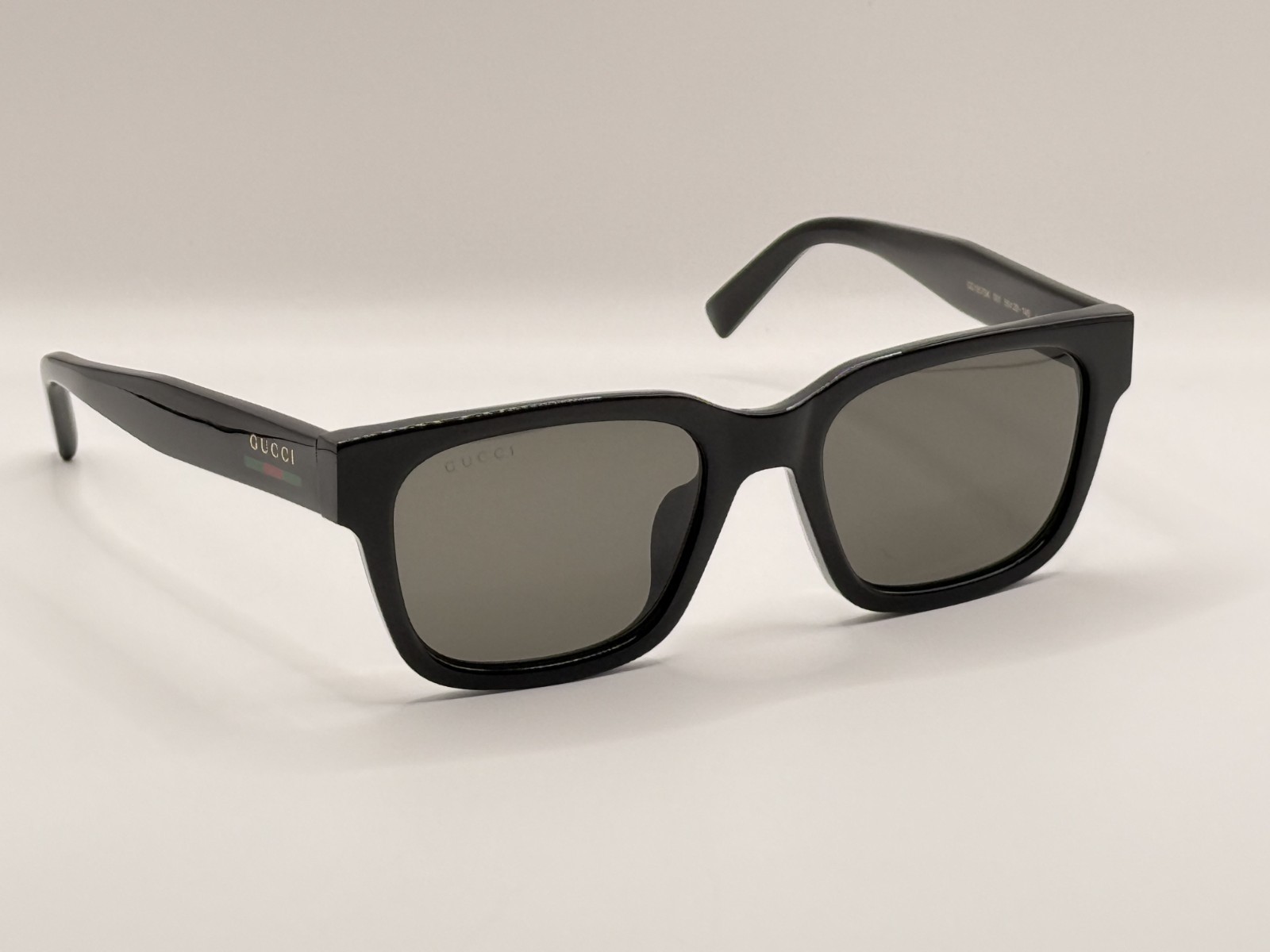 NEW Gucci GG1857SK-001 55mm Square Men Sunglasses
