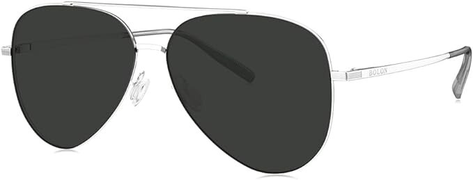 BOLON Classic Aviator Nylon Lens Polarized UV400 59mm Lens Sunglasses BL7167