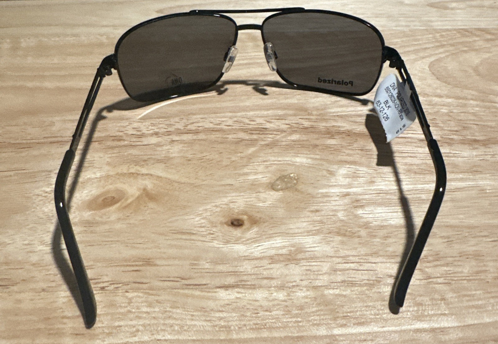 NEW DNA A3016 BLK BLACK AUTHENTIC SUNGLASSES 63-12-126