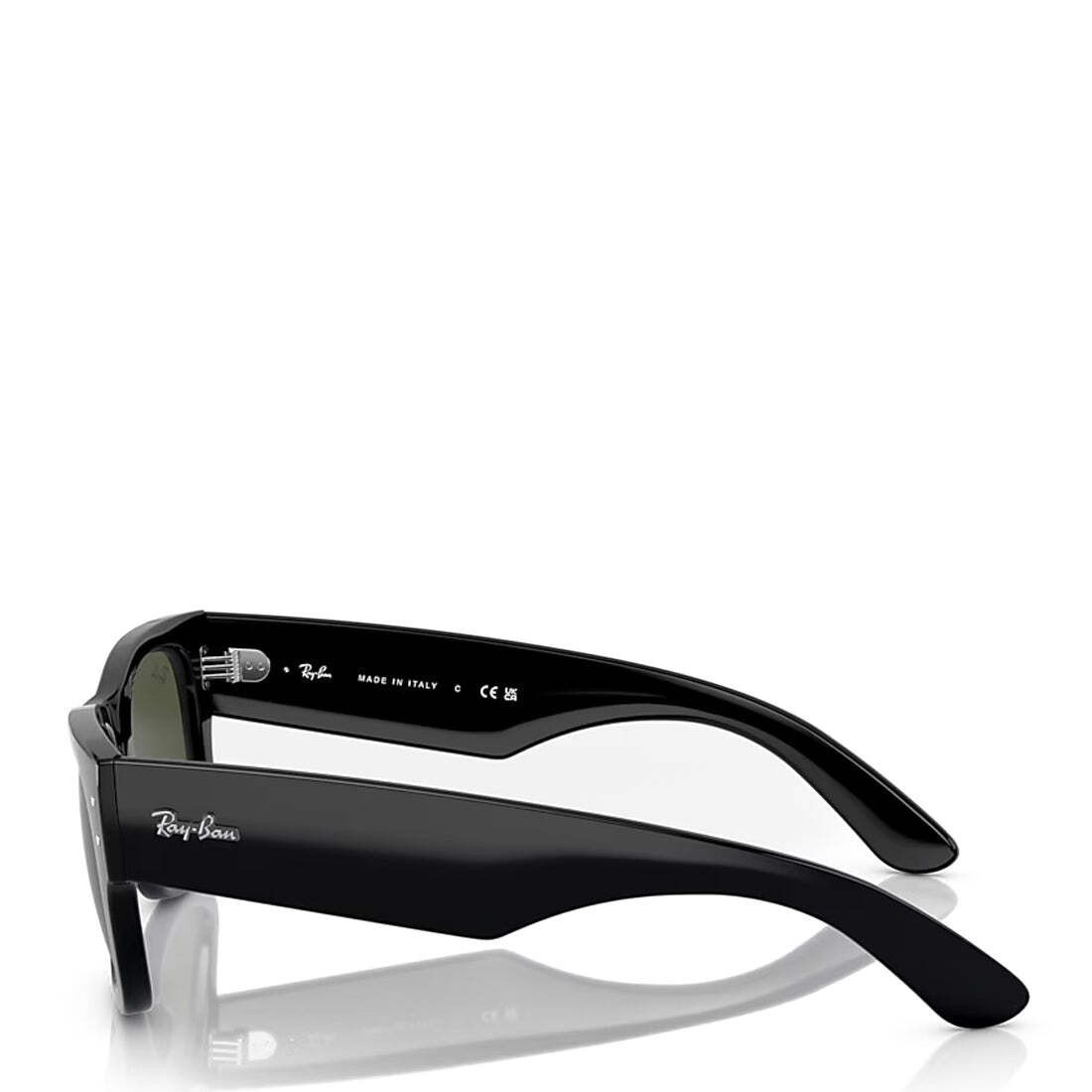 Ray-Ban RB0840S 901/31 51 Mega Wayfarer Sunglasses Polished Black