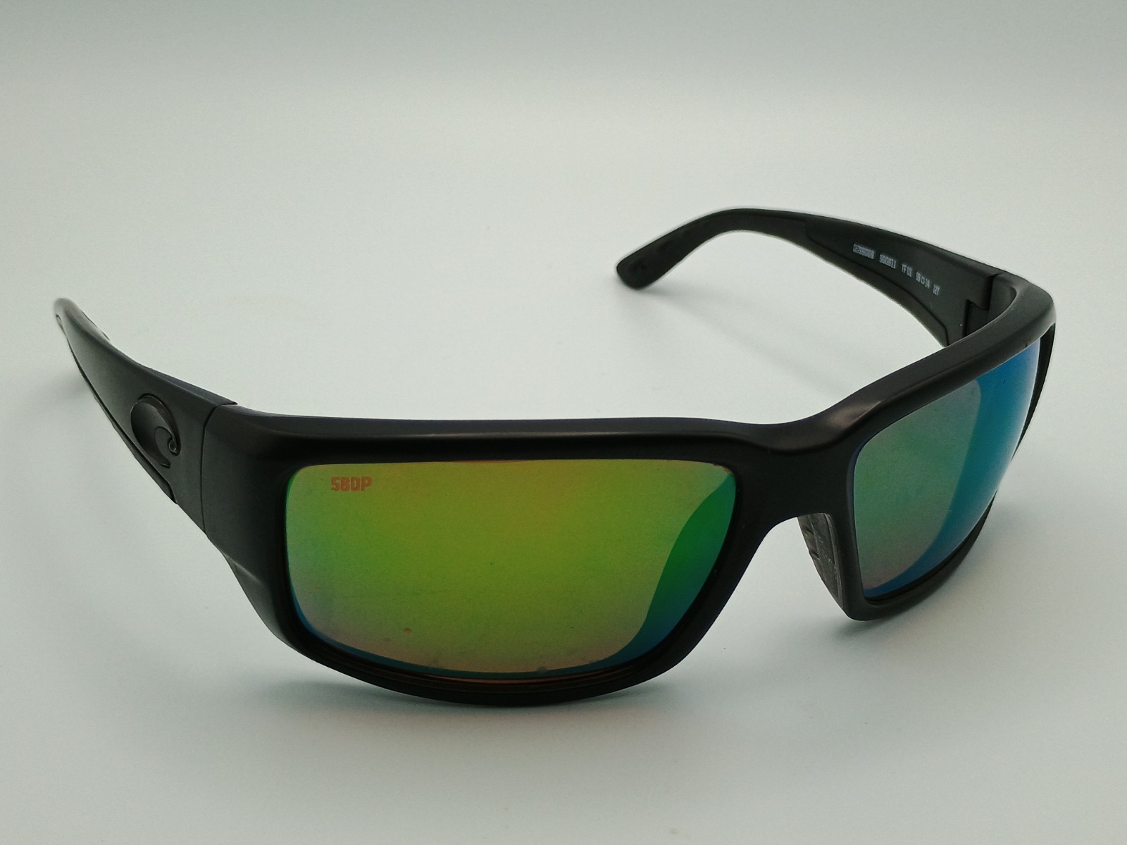 Costa Del Mar Fantail 06S9006 Black Sunglasses Mirror Lenses 59-14-127