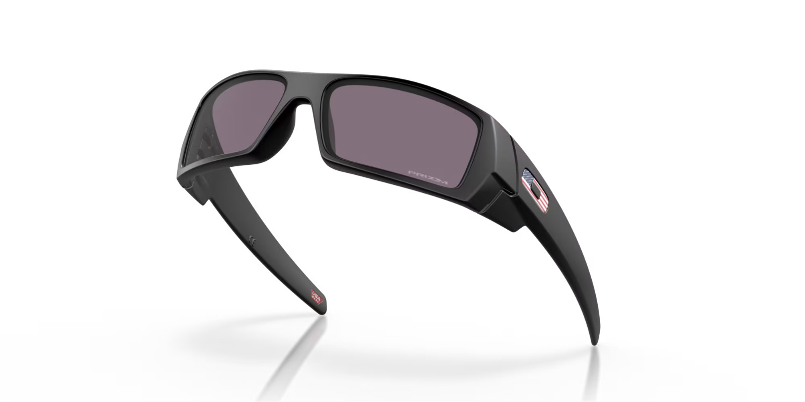 New Oakley Gascan Sunglasses | Matte Black | Prizm Grey | USA Flag | 009014-7960