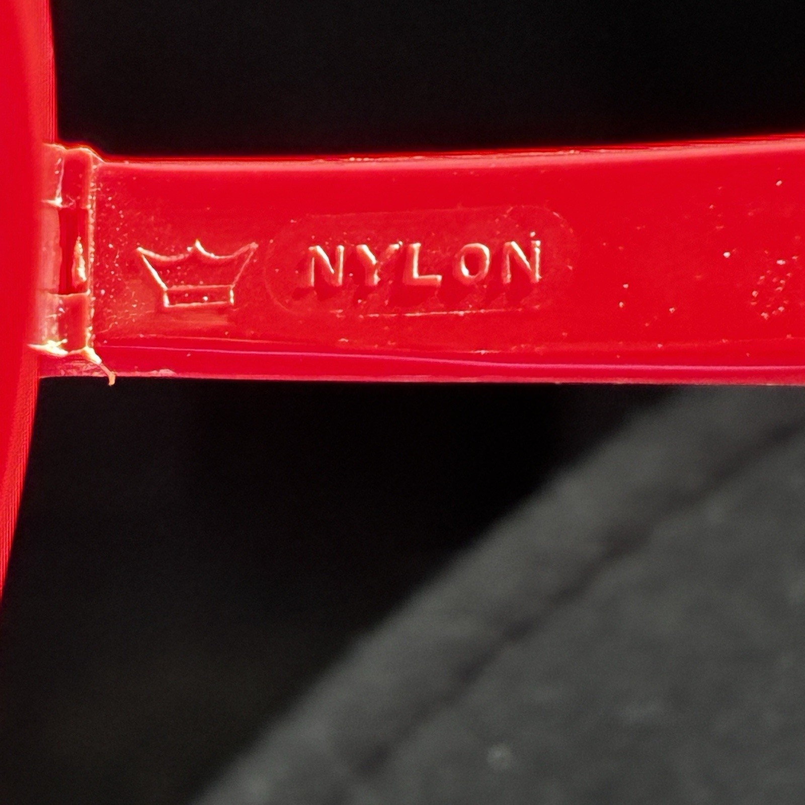 Bolle PC Sunglasses Men’s Red Plastic Made in France Frames Only