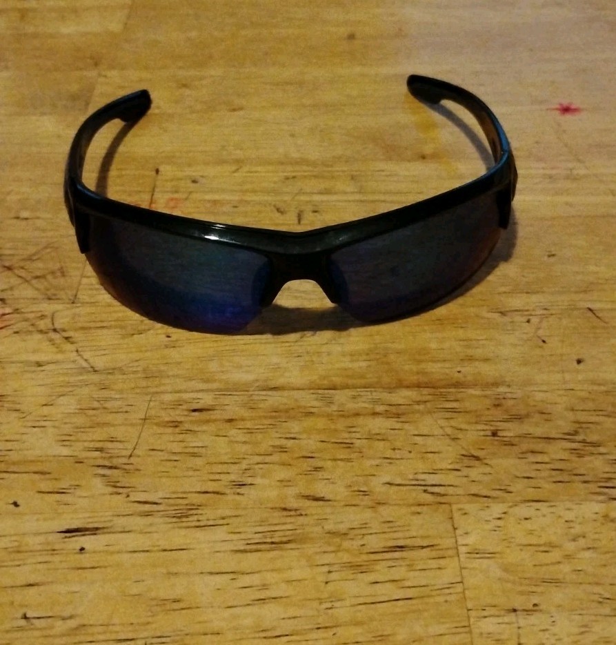 Ike Renegade Pro Polarized Fishing Sunglasses Mike Iaconelli Signed Wrap Style