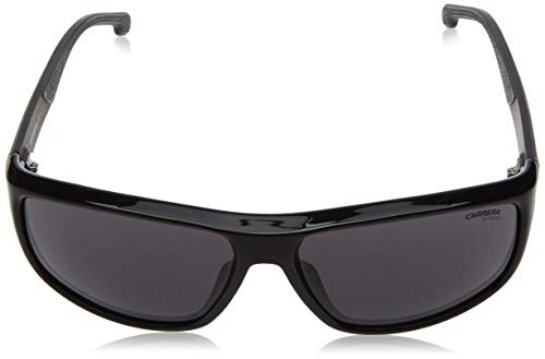 CARRERA MEN’S 8038/S RECTANGULAR SUNGLASSES 61MM, 15MM – BLACK/GRAY