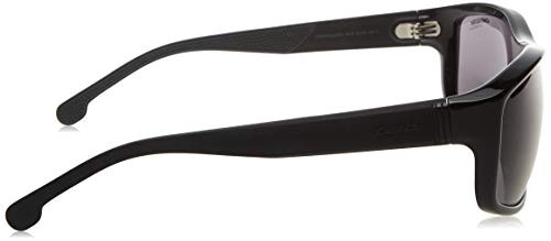 CARRERA MEN’S 8038/S RECTANGULAR SUNGLASSES 61MM, 15MM – BLACK/GRAY