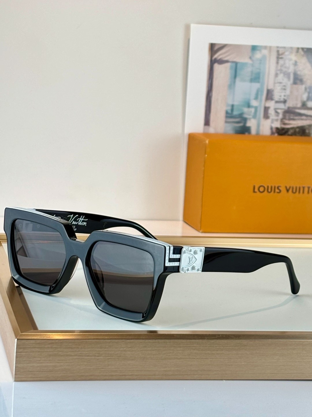 Louis LV96006 Millionaires Sunglasses 58-19 140 WITH CASE