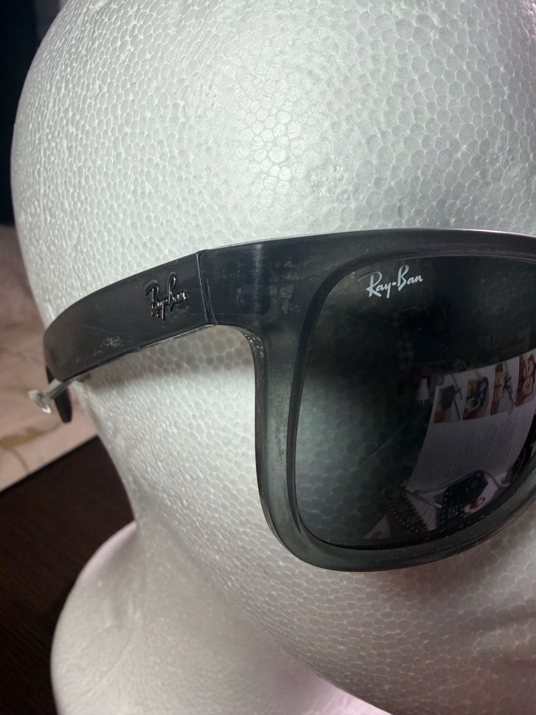 Ray-Ban Justin Classic RB4165 Sunglasses in Transparent Grey
