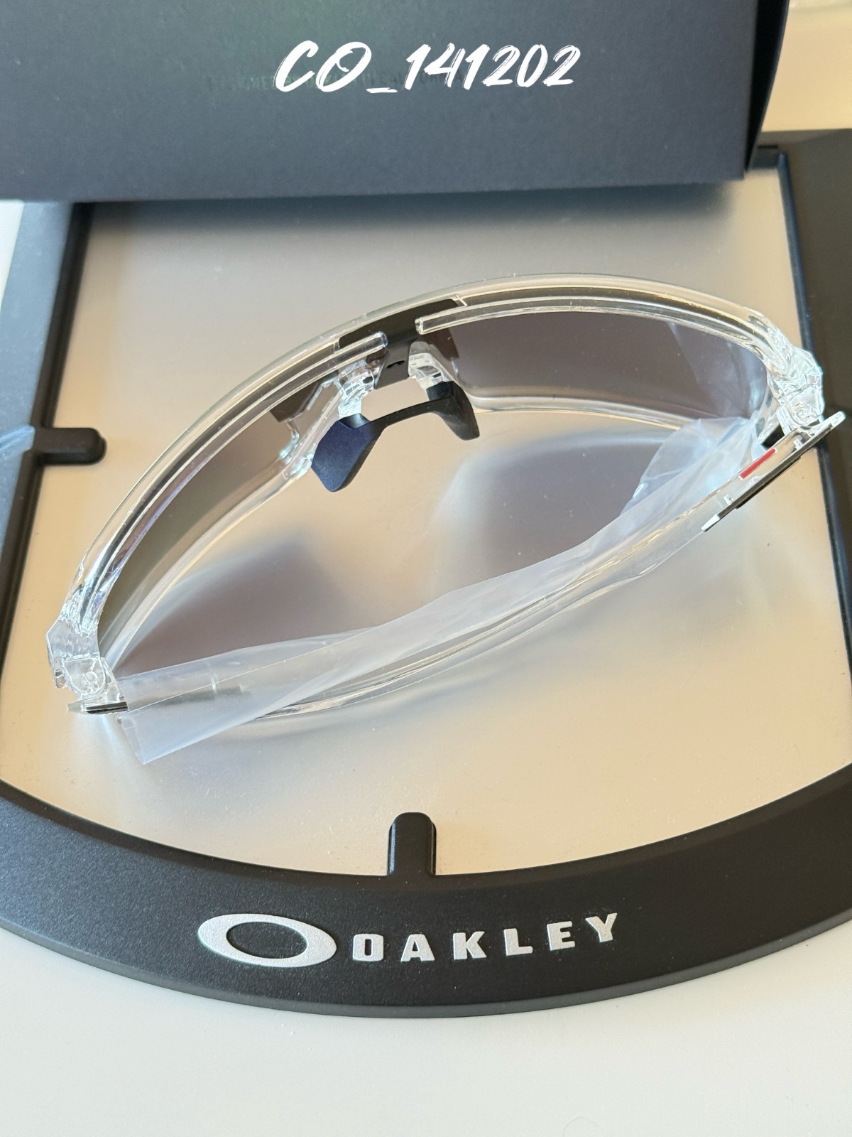 Oakley Sutro OO9406 Clear Frame Prizm Mirror Lens Sunglasses