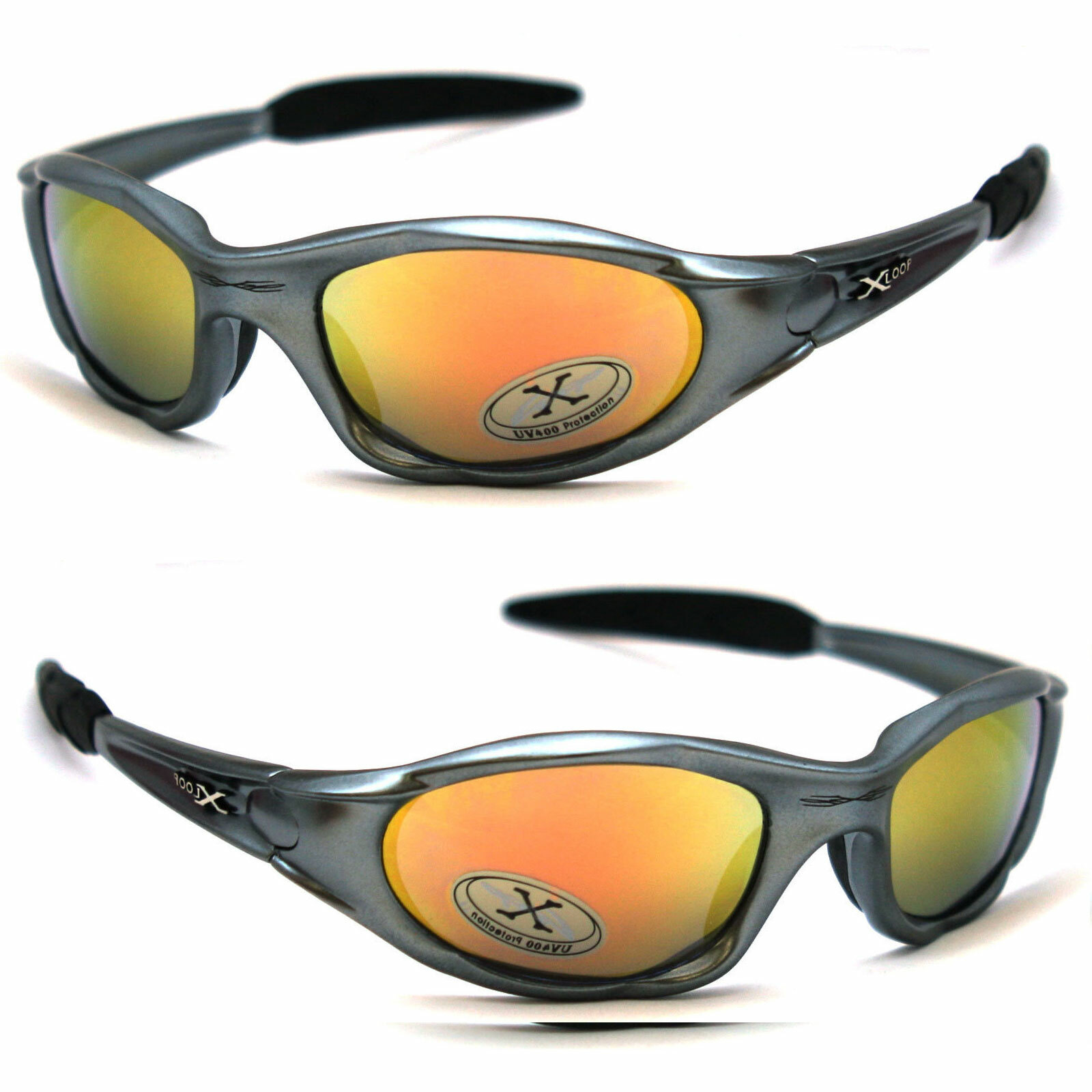 X-Loop Mirror Lens Mens Womens Sport Cycling Running Ski Driving Sunglasses
