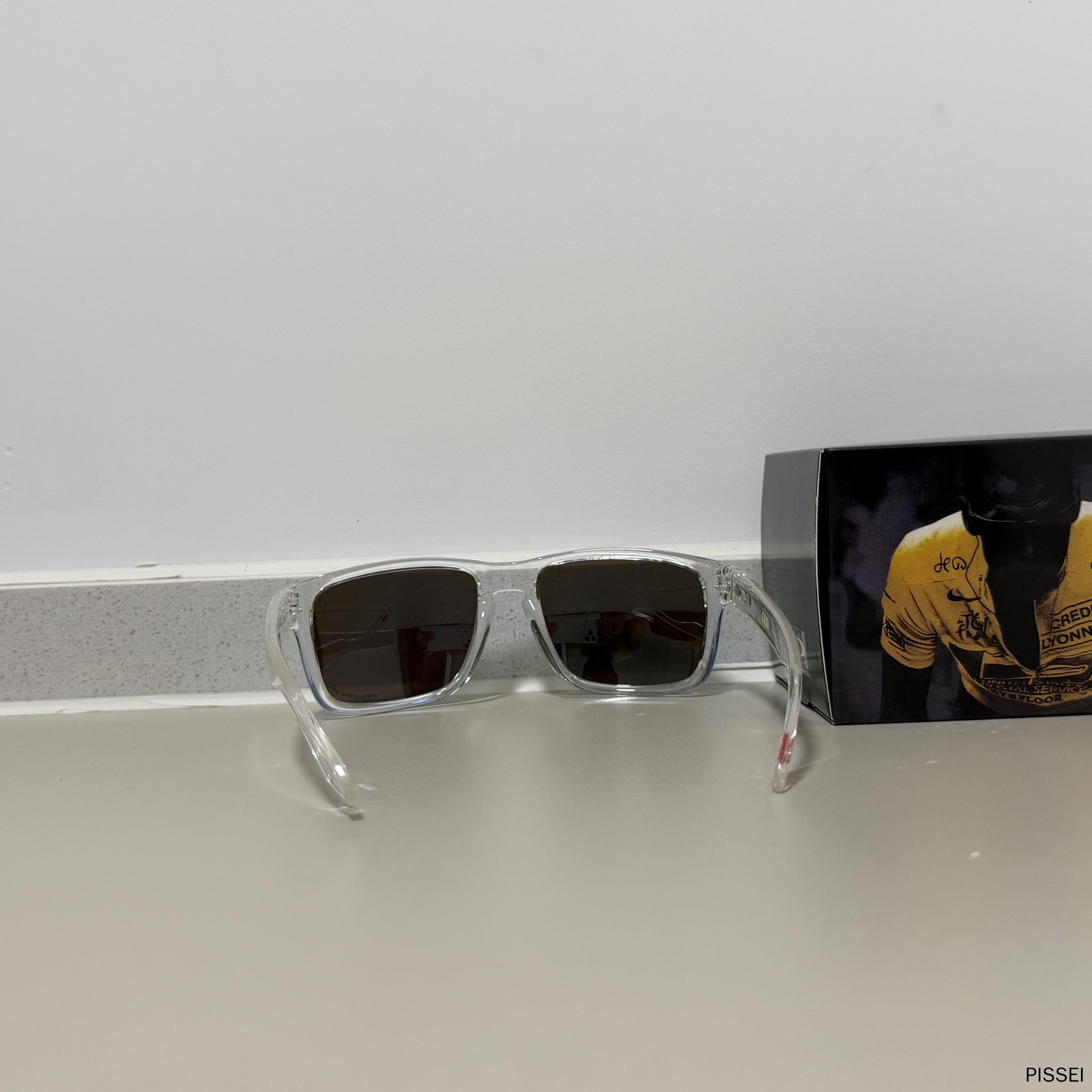 Oakley HOLBROOK XXL OO9487 Sunglasses with Clear Polarized PRIZM Ice Blue IN BOX
