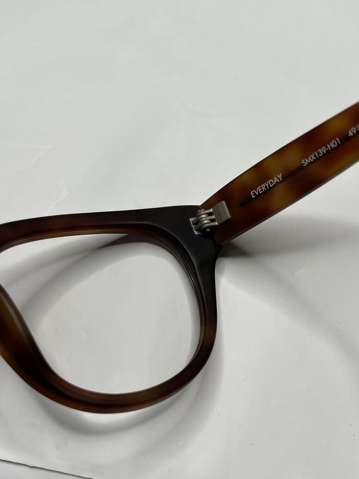NEW Smoke & Mirrors ‘Everyday’ Eyeglasses France Made 140 Matte Glasses 49 18