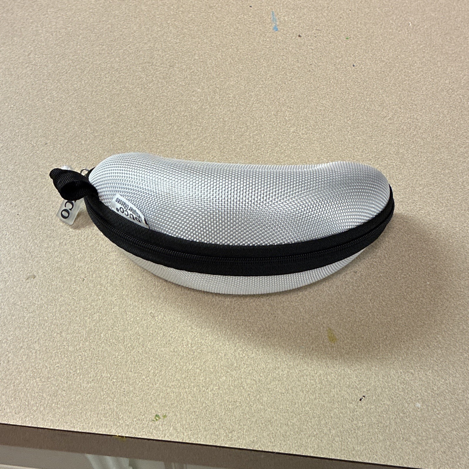 Blenders Sport Sunglasses Black Plastic Frame Blue Mirrored Lenses Case Pouch