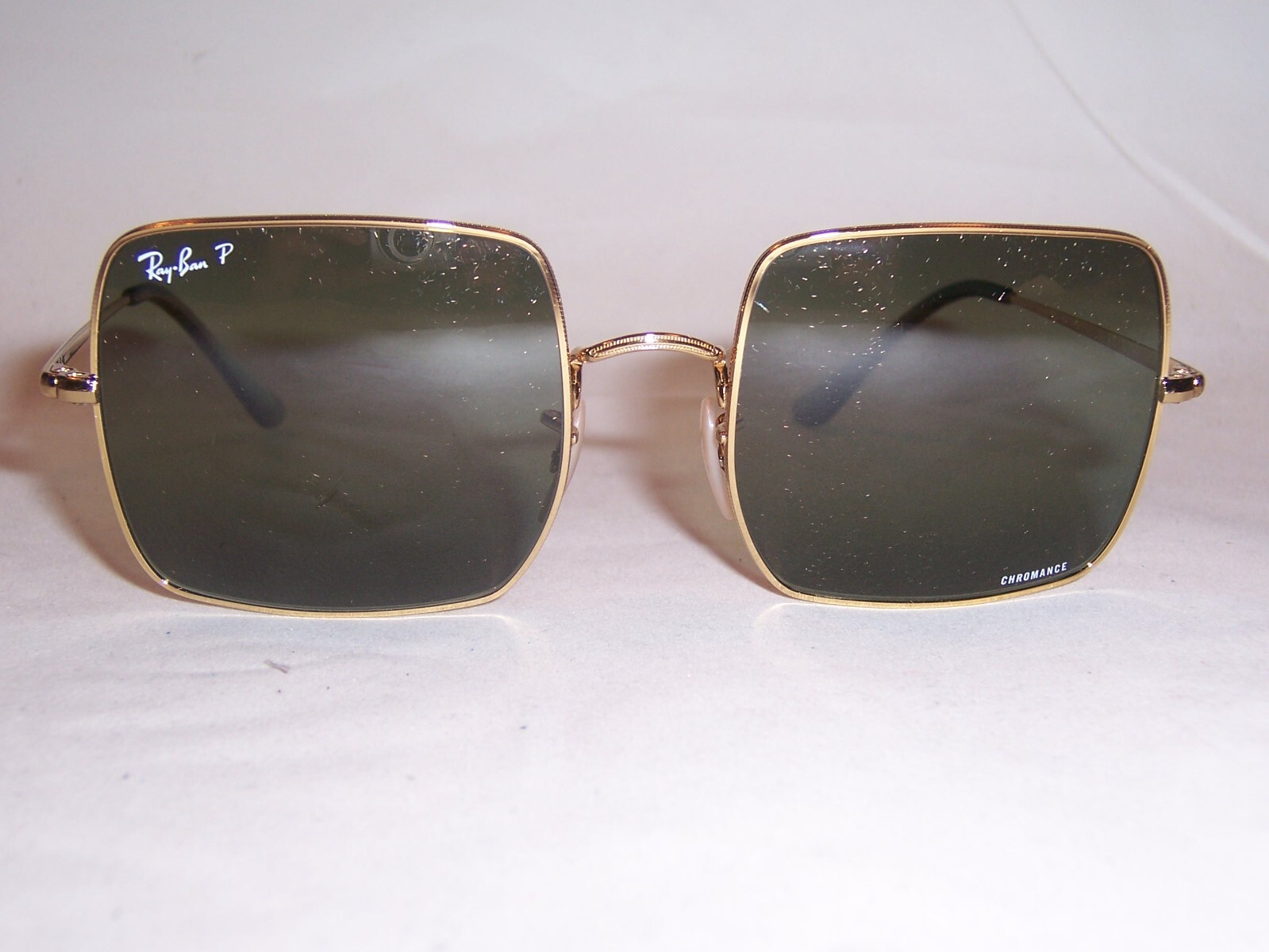New RAY BAN Sunglasses RB 1971 001/G4 GOLD/GREEN POLARIZD 54mm AUTHENTIC