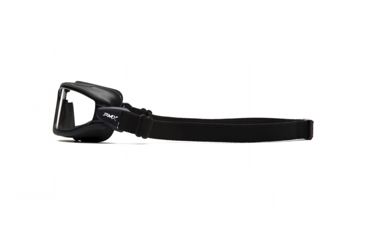 Pyramex Toser GB10010TM Clear H2MAX Anti-Fog Lens with Black Strap (Qty. 12)