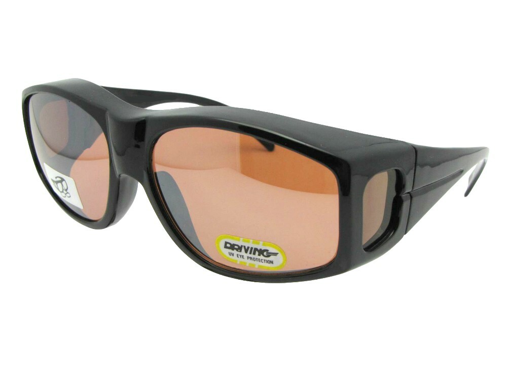 Large Non Polarized Fit Over Sunglasses Style F18