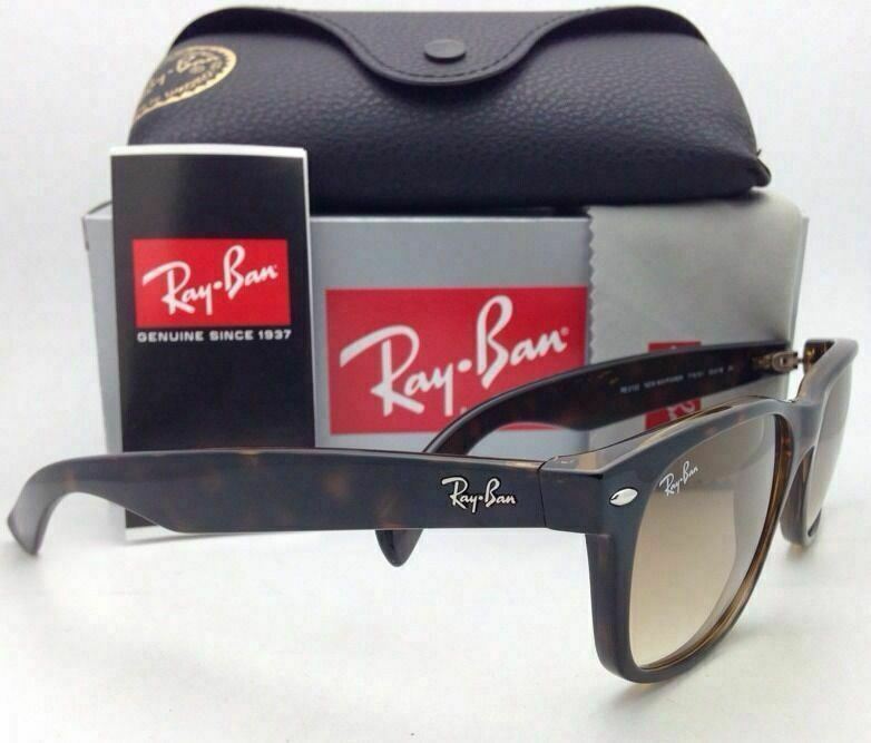New Ray-Ban Sunglasses RB 2132 710/51 55-18 NEW WAYFARER Havana / Brown Gradient