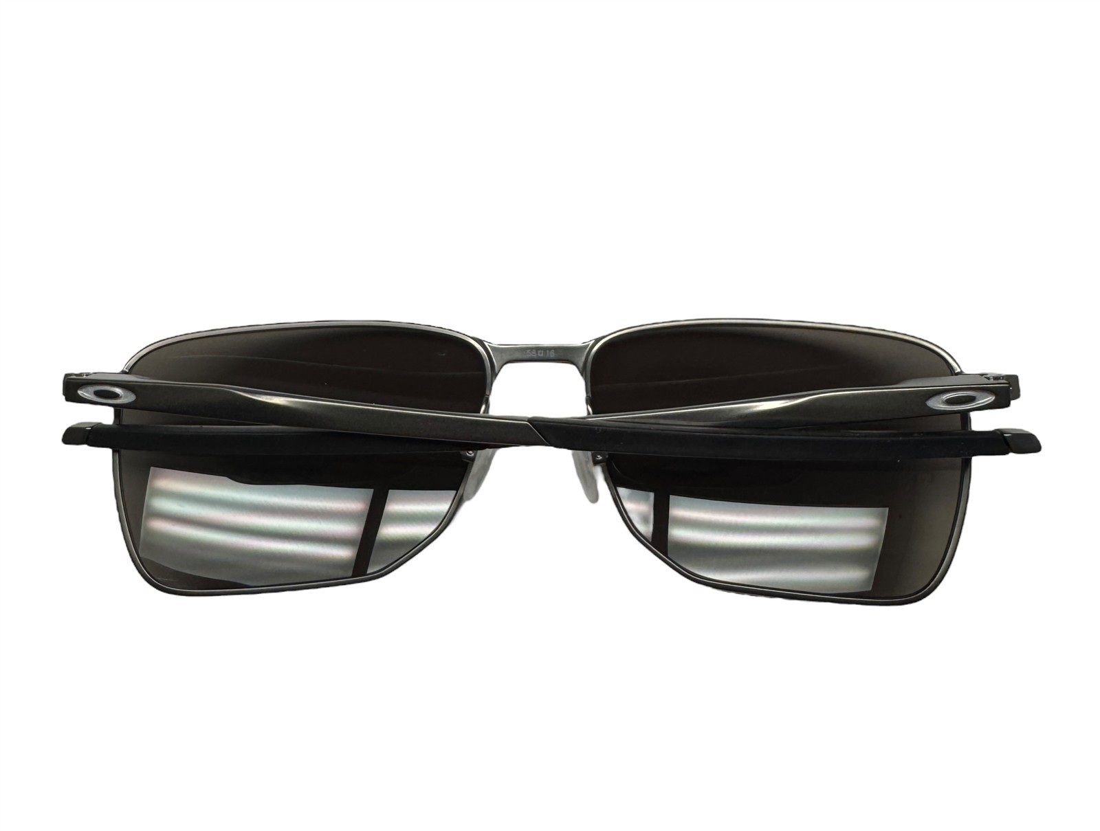 Oakley Ejector Sunglasses OO4142-0358 Carbon Prizm Black Polarized w/pouch