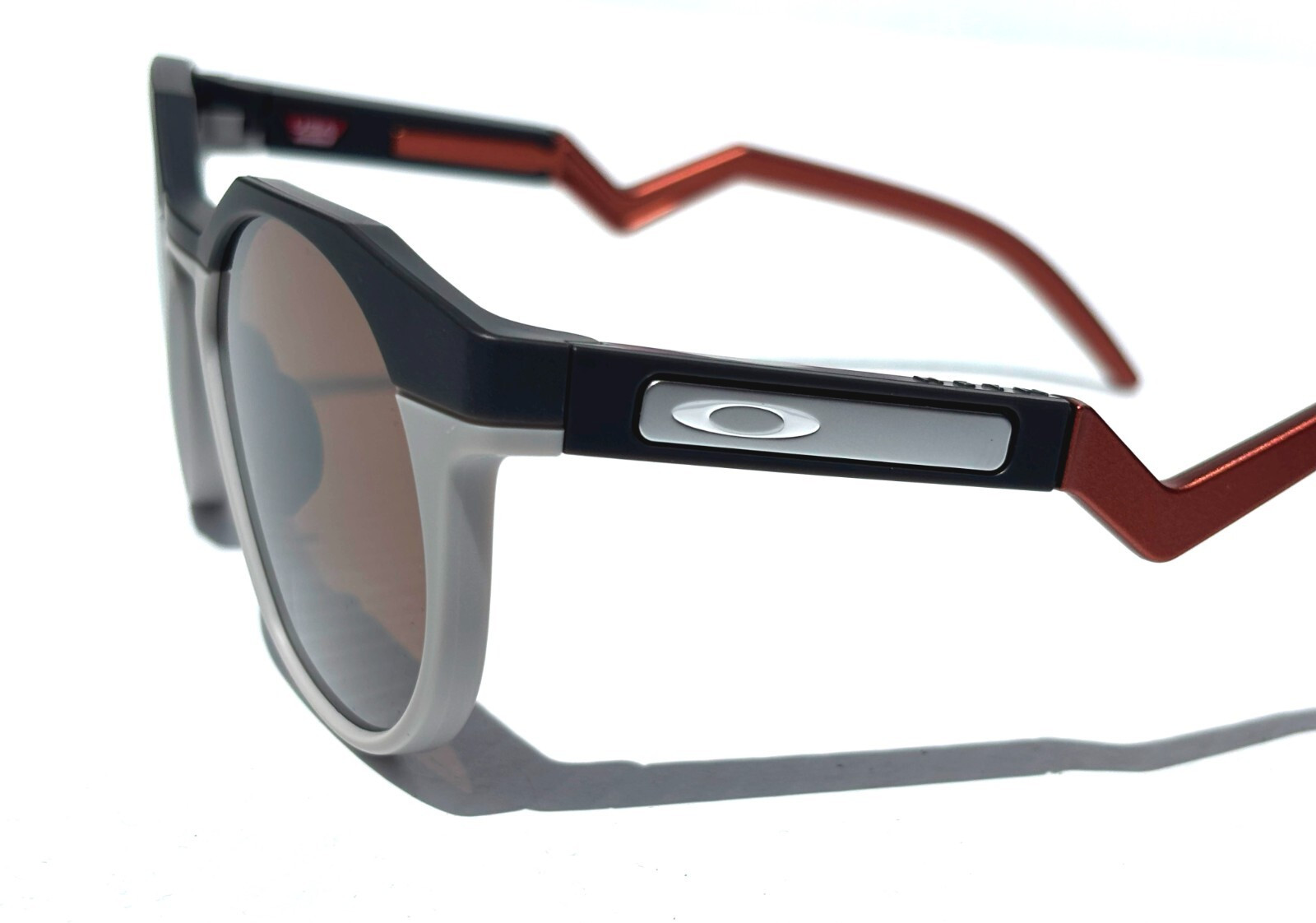 NEW Oakley HSTN Matte Carbon PRIZM Tungsten Brown Lens Sunglass 9242-06