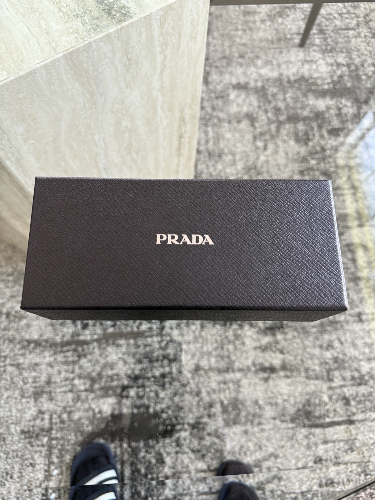 Prada Linea Rossa SPS 04WS Rubber Black/Dark Grey Men’s Sunglasses