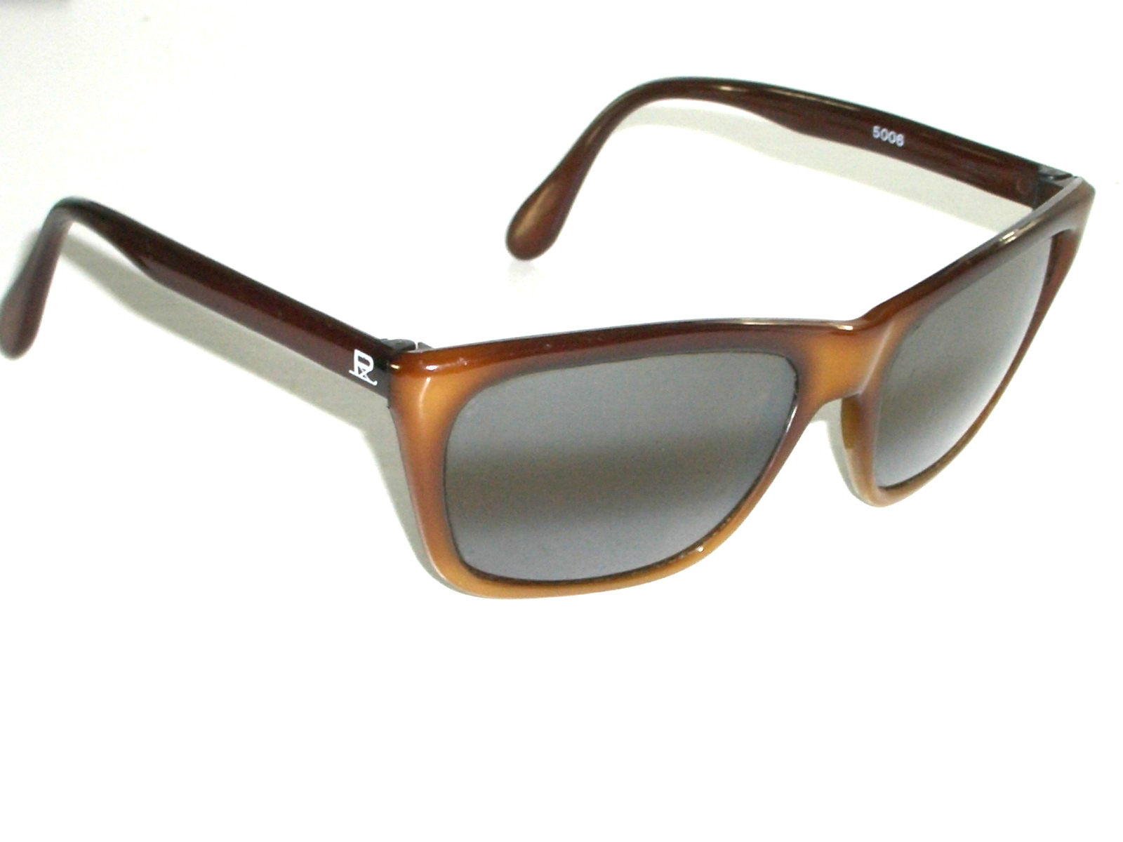 VUARNET Px 5006 DOUBLE-GRADIENT MIRROR AMBER BROWN CRYSTAL CATS SKI SUNGLASSES