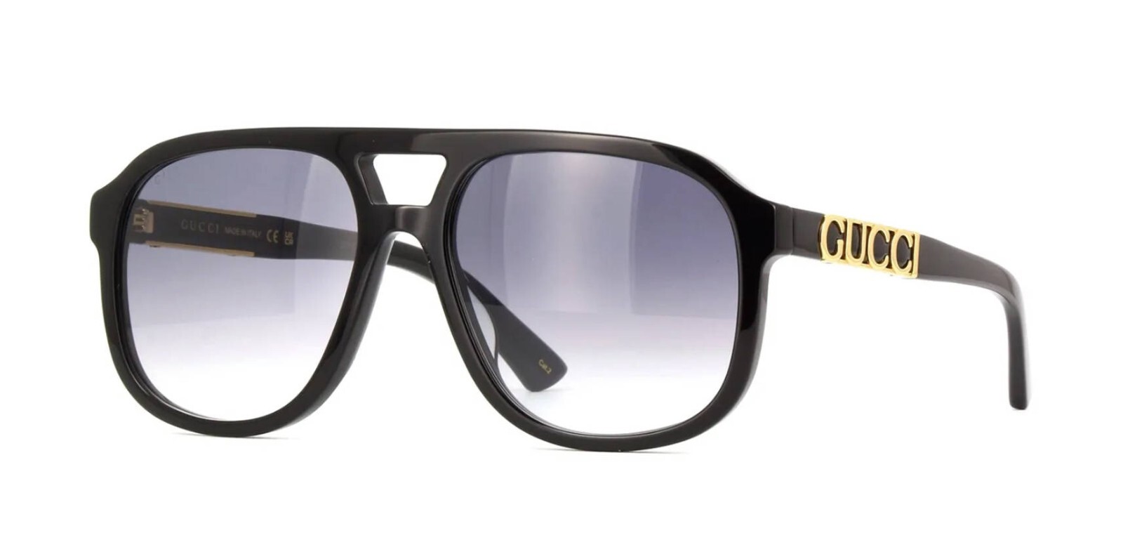 Gucci GG1188S Black/Grey Shaded (002) Sunglasses