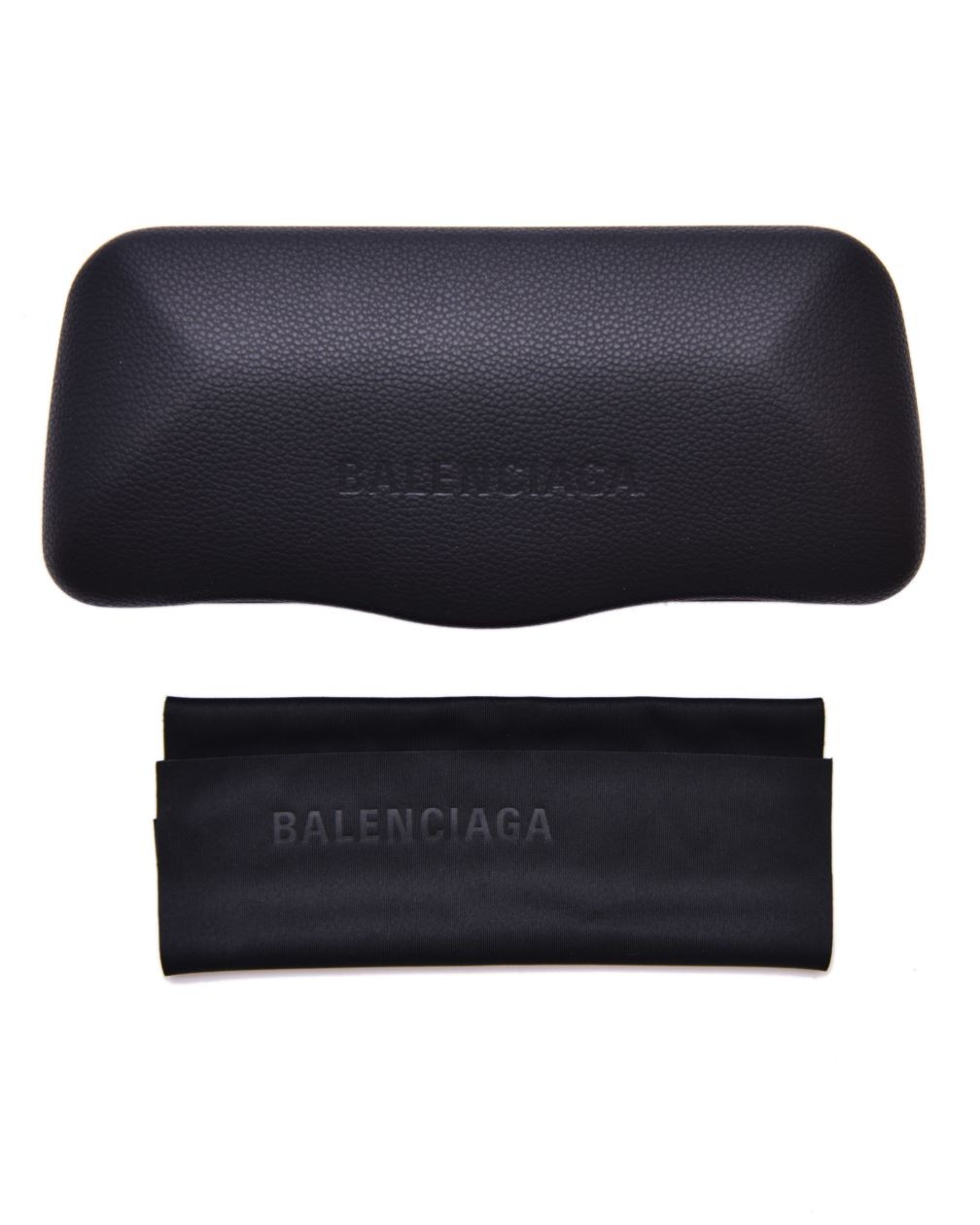 Balenciaga BB0321S 001 Sunglasses Women’s Black/Grey Cat Eye 57mm