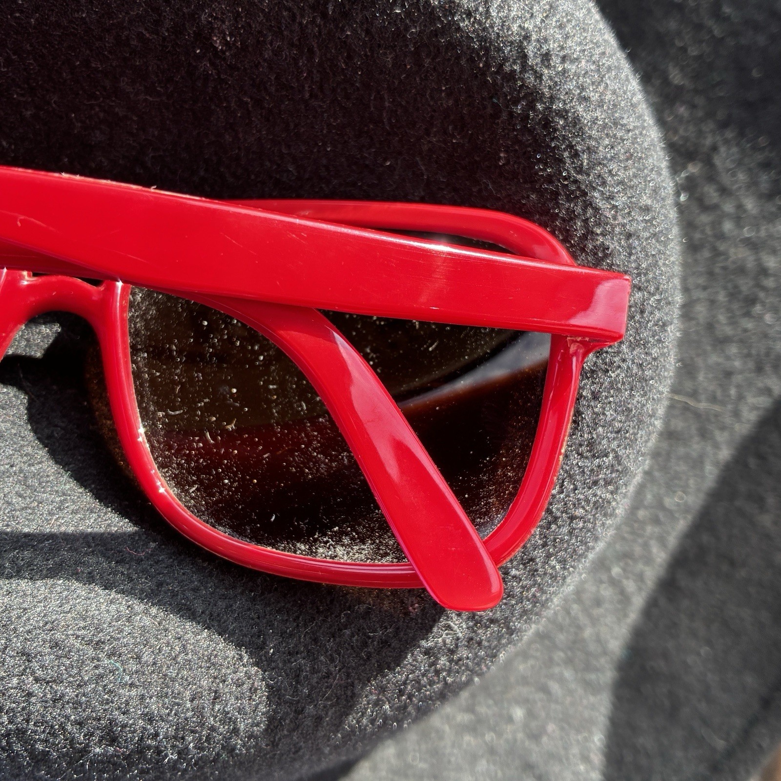 Bolle PC Sunglasses Men’s Red Plastic Made in France Frames Only