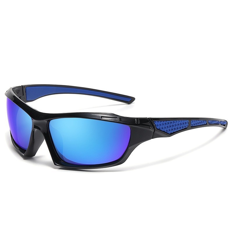 Blue Polarized Cycling Sunglasses Outdoor Climbing Skiing Fishing Goggles GIFT