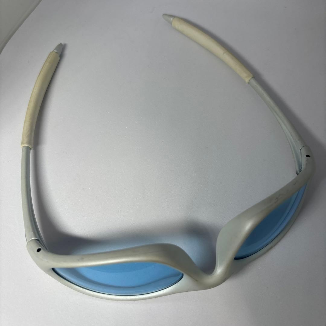 OAKLEY Minute Sunglasses 90s Tech Style Gray-Blue Frame MADE in USA