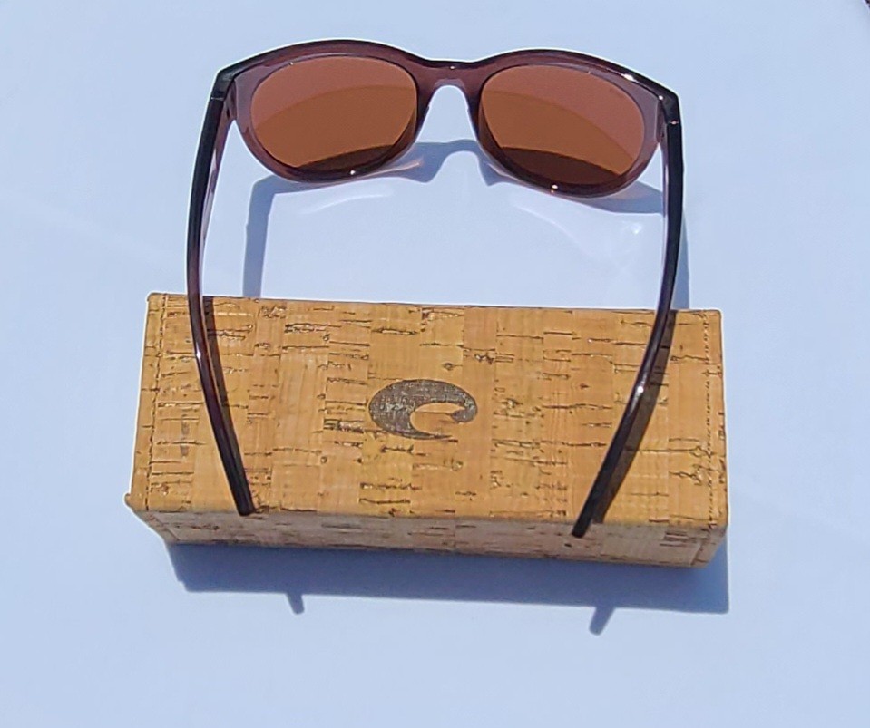 COSTA 6S9011 04 Maya Urchin Copper Silver 55mm Women Polarized Sunglasses 580G