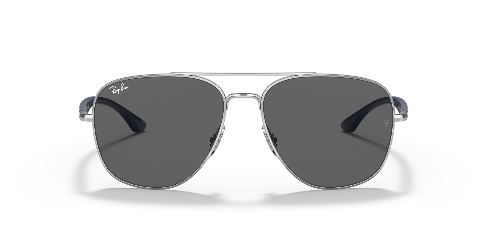 Ray-Ban RB3683 Polished Silver/Dark Grey 56 mm Sunglasses RB3683 003/B1 56-15