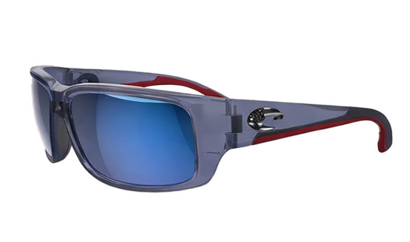 Costa Fantail Matte Translucent 250th Men’s Blue Injected Frame Blue Mirror