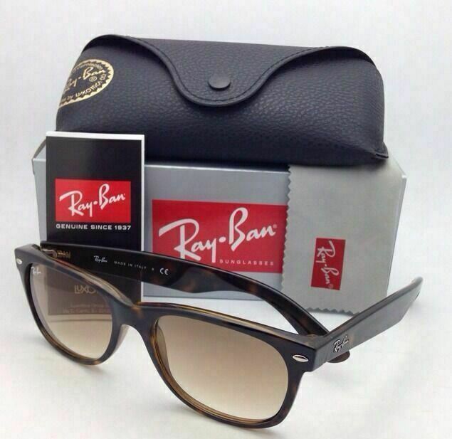 New Ray-Ban Sunglasses RB 2132 710/51 55-18 NEW WAYFARER Havana / Brown Gradient