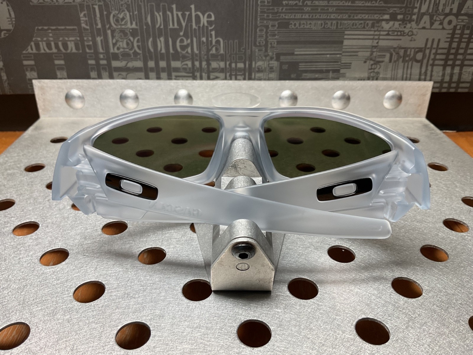 OAKLEY GASCAN MATTE WHITE/ RUBY IRIDIUM