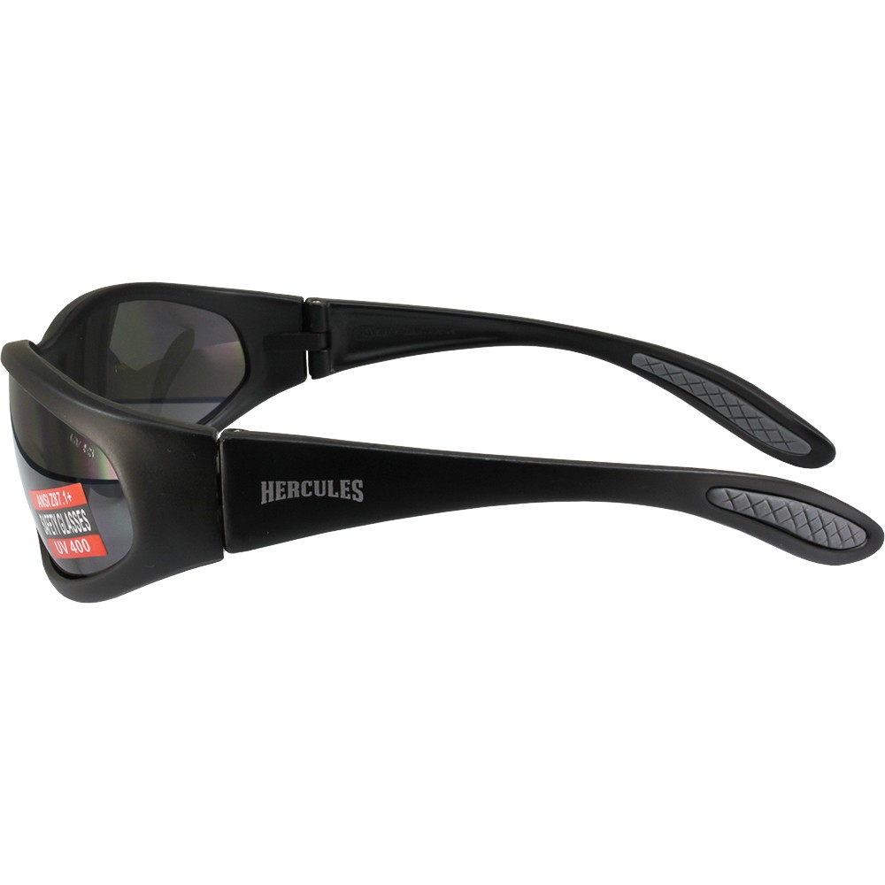 Global Vision Hercules Safety Glasses Sunglasses 2 Pair Smoke and Clear Lenses