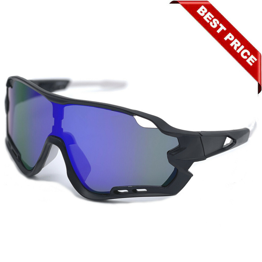 Sport Goggles Men’s Outdoor Cycling Windproof Sunglasses Mirrored Shades Glasses