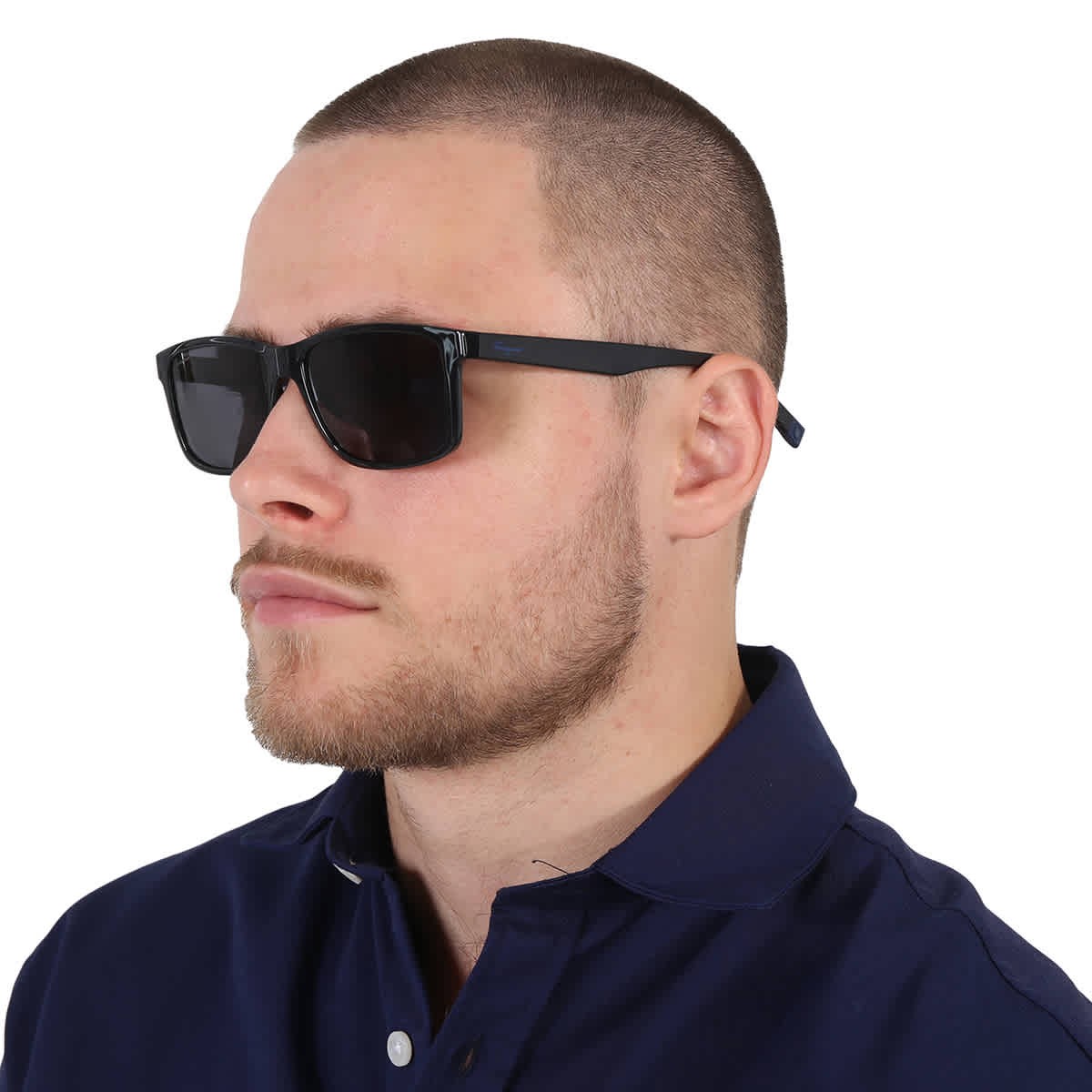 Salvatore Ferragamo Dark Grey Rectangular Men’s Sunglasses SF938S 962 57