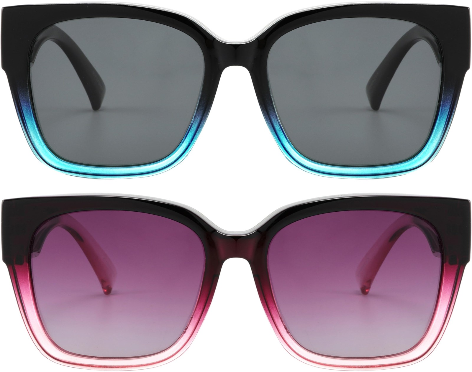 Yogo Vision Polarized Fit Over Glasses Sunglasses for Women Men Wear Over