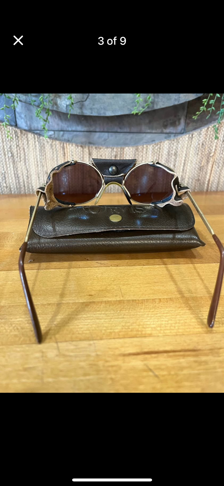 vintage mens Orvis fishing /sking sunglasses France