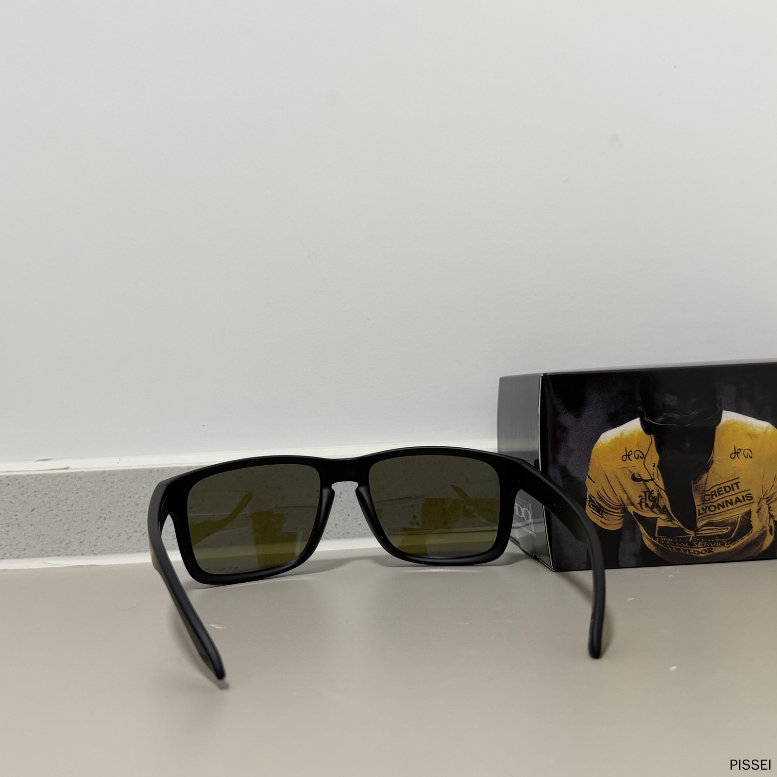 Oakley HOLBROOK PRIZM Deep Blue Lens Sunglasses XXL OO9487 Matte Black IN BOX