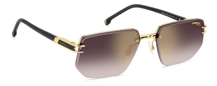 Sunglasses CARRERA 1070/S I46 (YK) Mtte Black Gold/Gold Mirror Burgundy Cal.60
