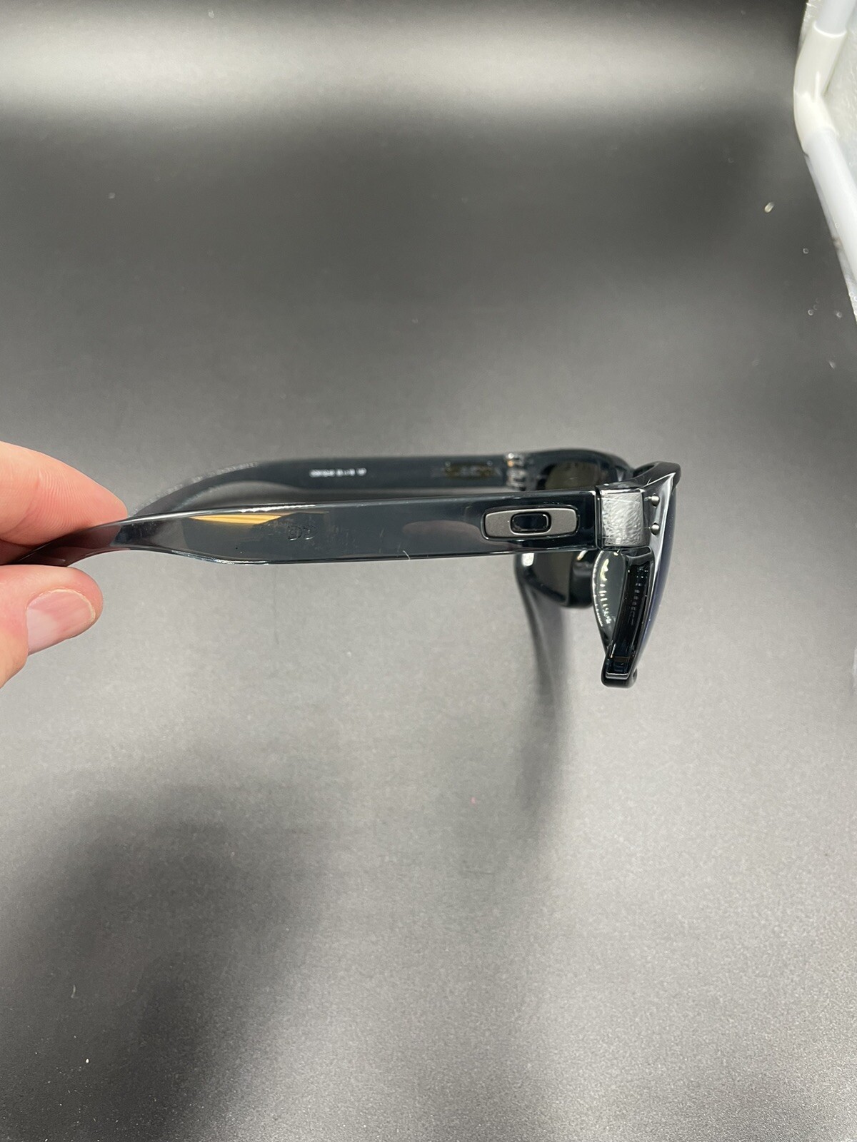 Oakley Holbrook Crystal Black w/ Violet Iridium Lenses