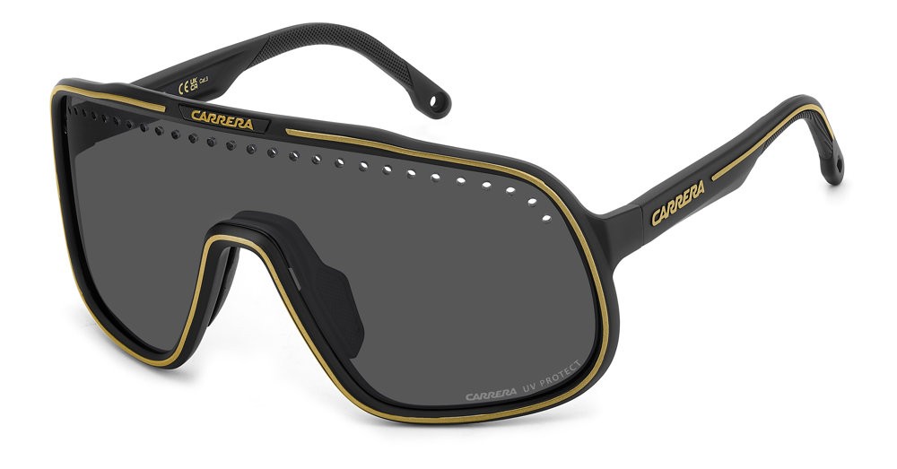CARRERA C-SPORT-02/S Sunglasses Sun Glasses MT BK GD I46IR Authentic New 99mm Me