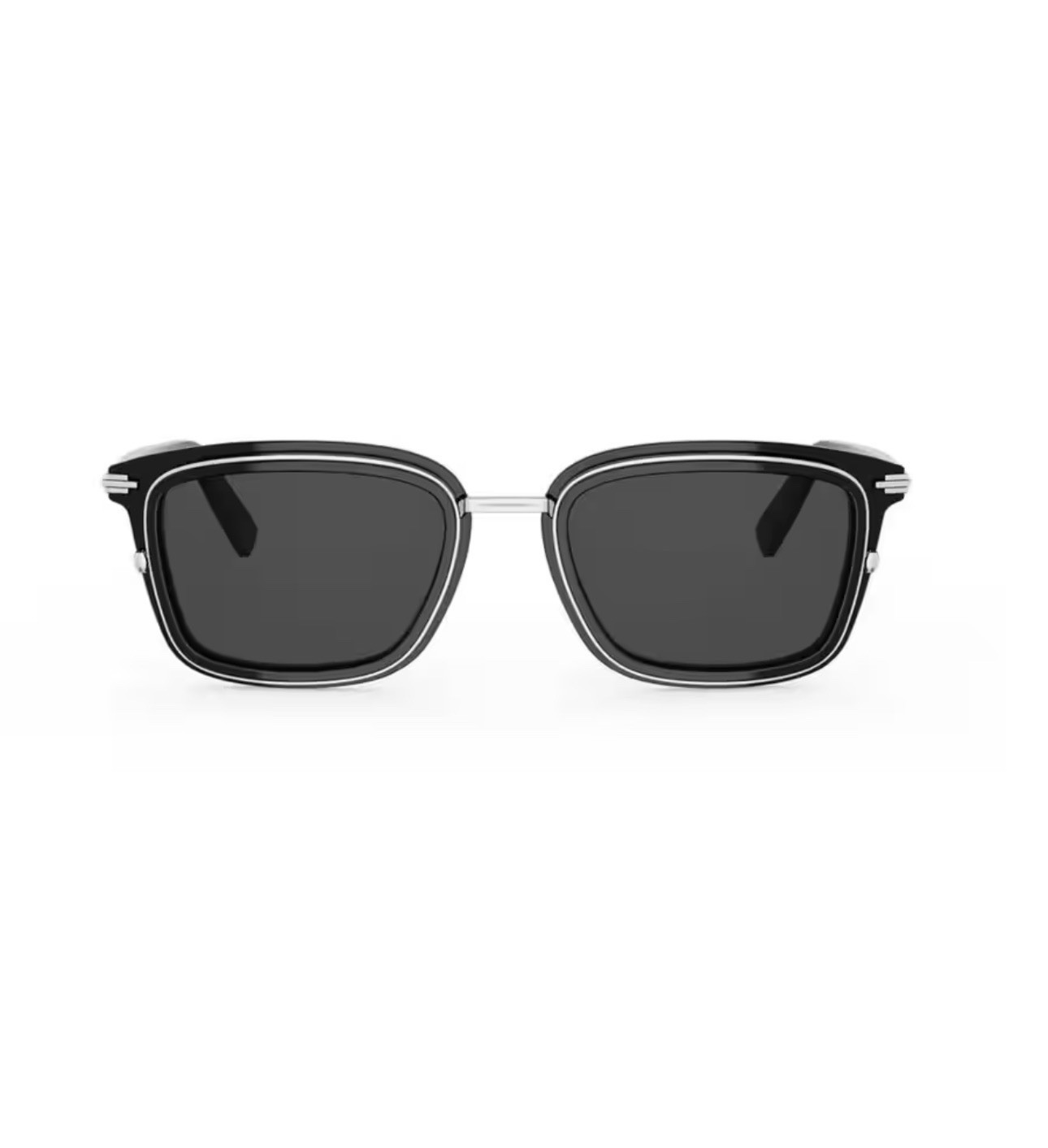 NEW Dior DiorBlackSuit S18U 13A0 Men’s Black Rectangle Sunglasses Gray 53-20-145