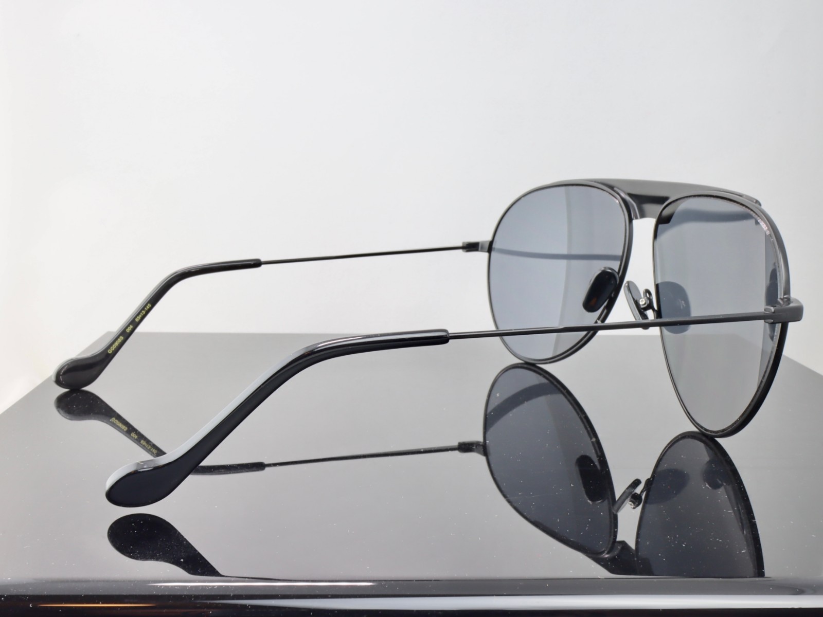 Gucci GG0908S Black Frame / Grey Lens Oversized Aviator Men Sunglasses 100% UV