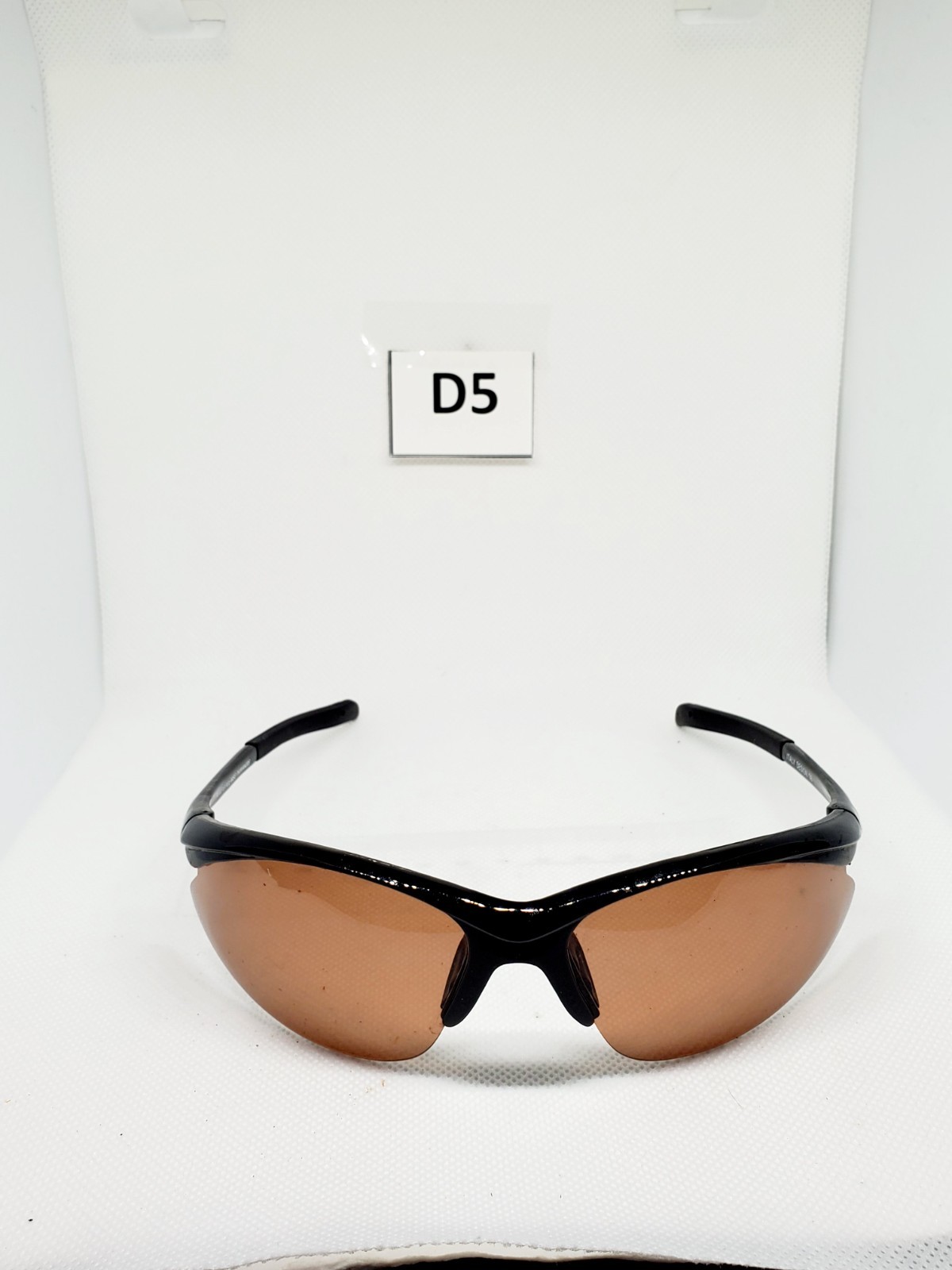 sunglasses plastic half rim black pc0215