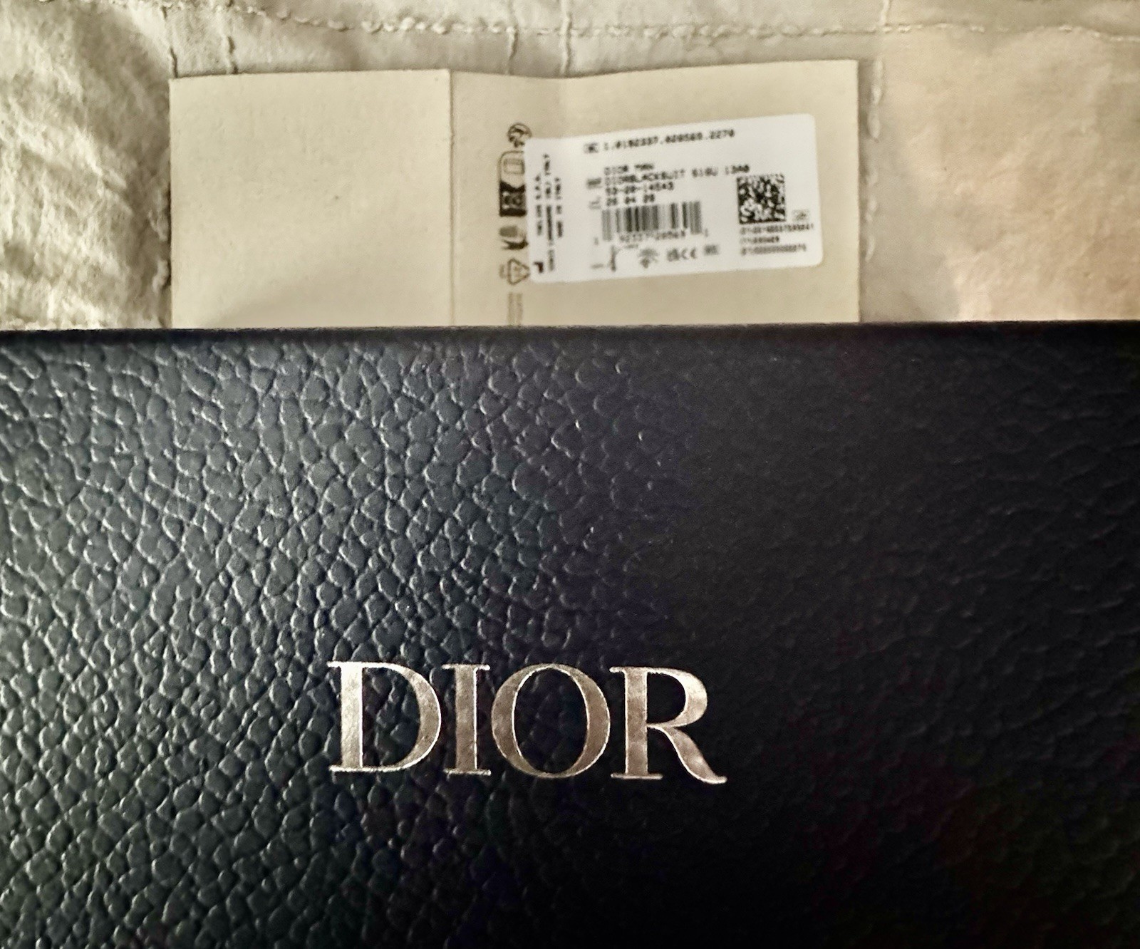 NEW Dior DiorBlackSuit S18U 13A0 Men’s Black Rectangle Sunglasses Gray 53-20-145