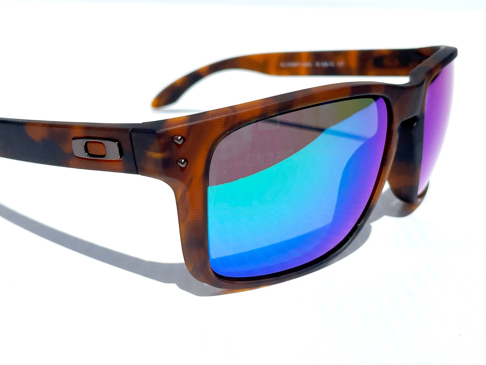 NEW Oakley HOLBROOK XL Matte Tortoise POLARIZED Galaxy Jade Lens Sunglass 9417