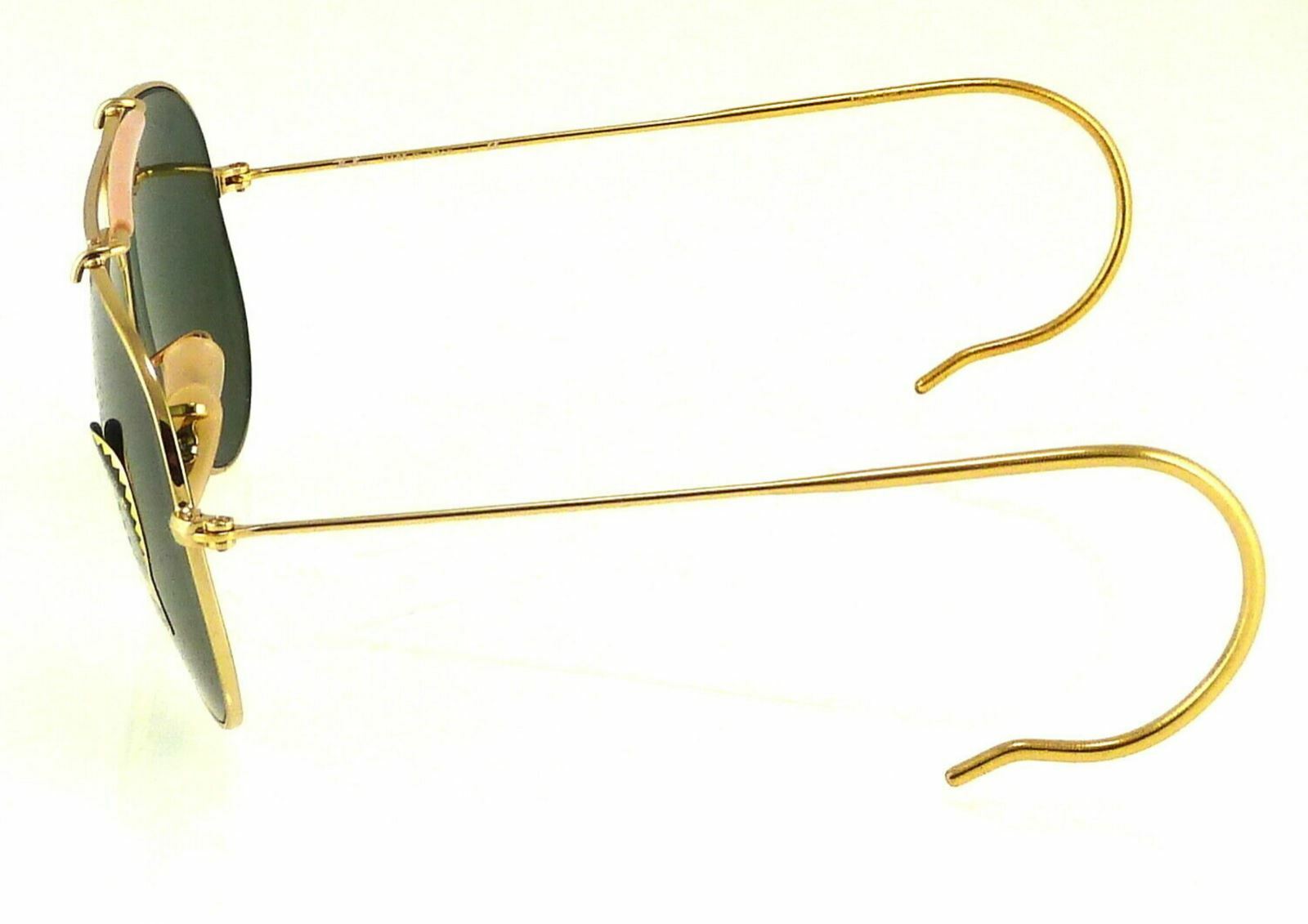 New Ray-Ban OUTDOORSMAN Sunglasses RB 3030 W3402 58-14 Gold Frame Cable Temples
